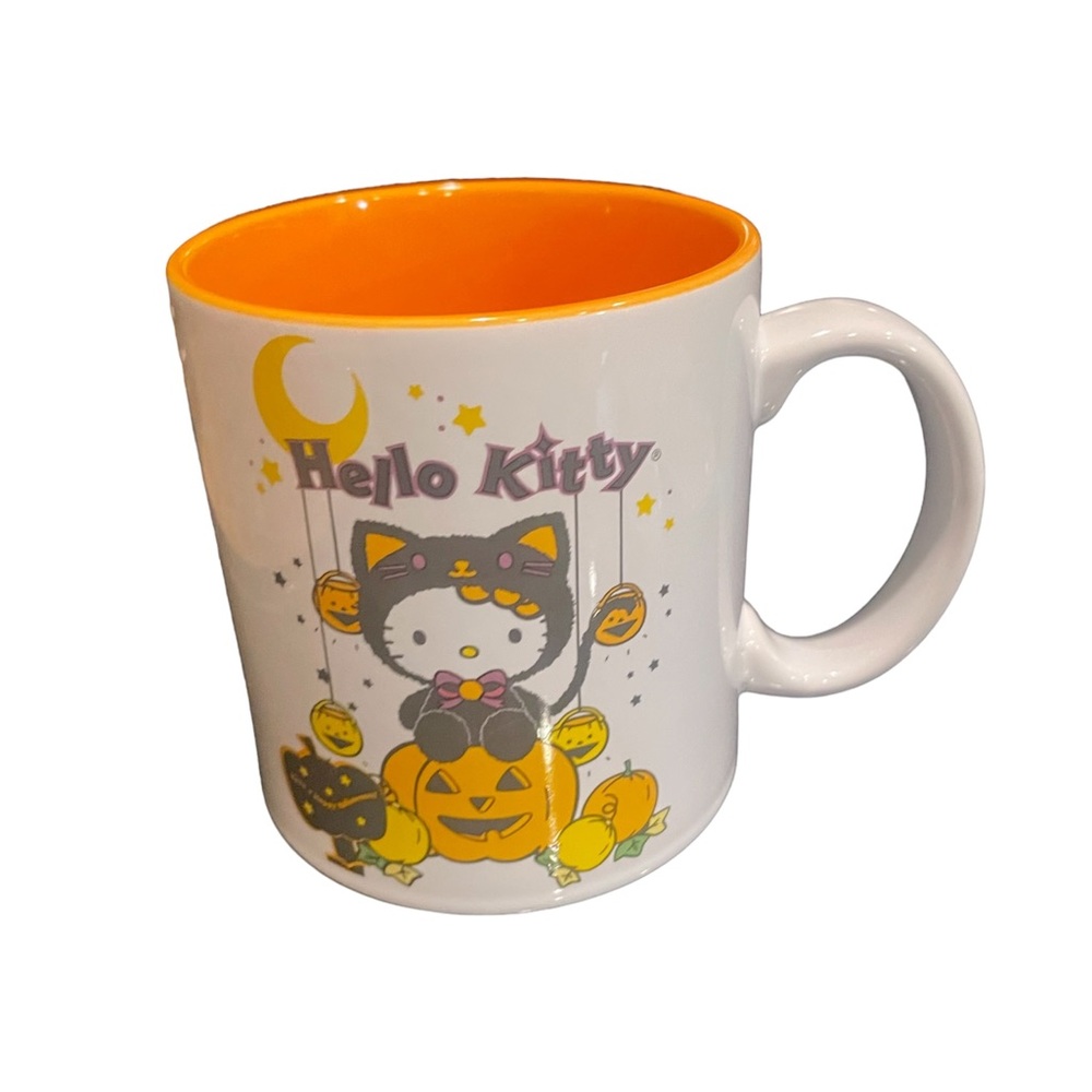 New Sanrio Hello Kitty Halloween Cat Pumpkin 2024 mug 20 Oz